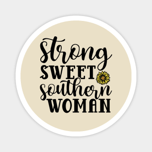 Strong Sweet Southern Woman Magnet